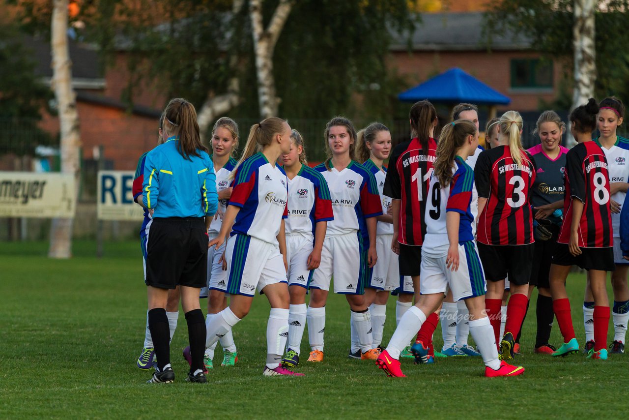 Bild 347 - B-Juniorinnen SG Wilstermarsch - SV Henstedt Ulzburg : Ergebnis: 5:1